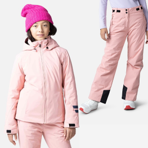 2324 로시놀 아동 스키복 ROSSIGNOL Girl Fonction JKT+Girl Ski PT - Cooper Pink