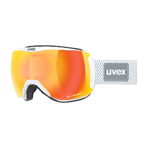 2324 우벡스 변색 스키고글 UVEX Downhill 2100 V -  White/mirror orange(S1-S3)